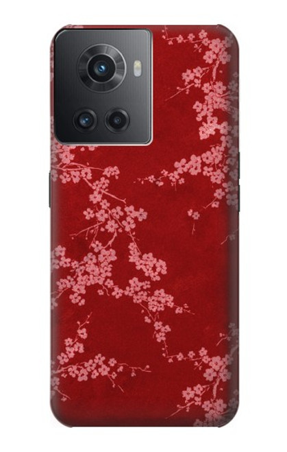 S3817 Red Floral Cherry blossom Pattern Case For OnePlus Ace