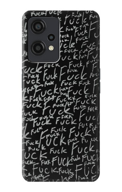S3478 Funny Words Blackboard Case For OnePlus Nord CE 2 Lite 5G