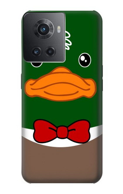 S2762 Green Head Mallard Duck Tuxedo Cartoon Case For OnePlus 10R