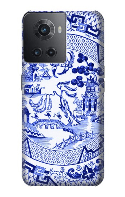 S2768 Willow Pattern Graphic Case For OnePlus 10R