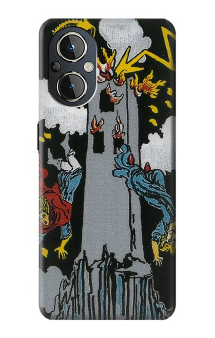 S3745 Tarot Card The Tower Case For OnePlus Nord N20 5G