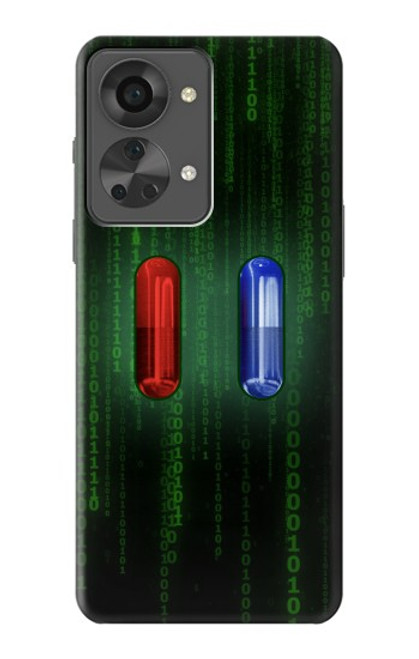 S3816 Red Pill Blue Pill Capsule Case For OnePlus Nord 2T