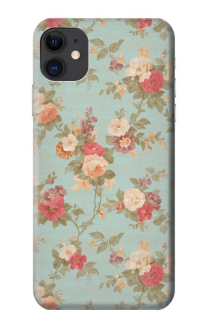 S3910 Vintage Rose Case For iPhone 11