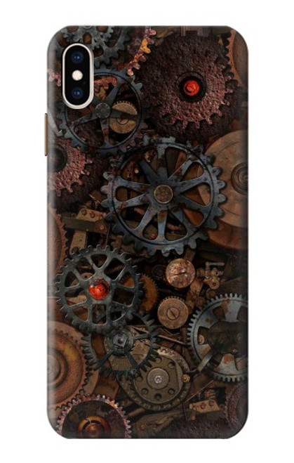 S3884 Steampunk Mechanical Gears Case For iPhone XS Max