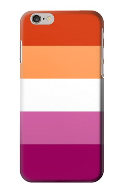 S3887 Lesbian Pride Flag Case For iPhone 6 6S