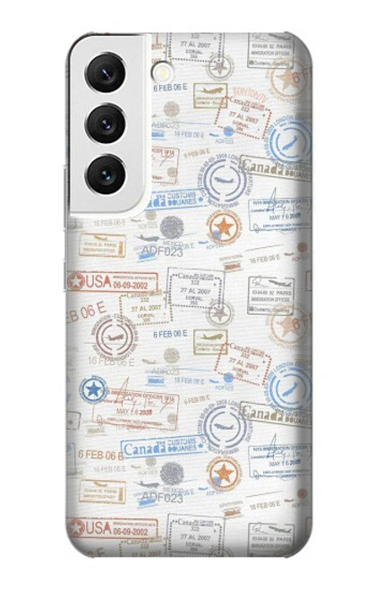 S3903 Travel Stamps Case For Samsung Galaxy S22