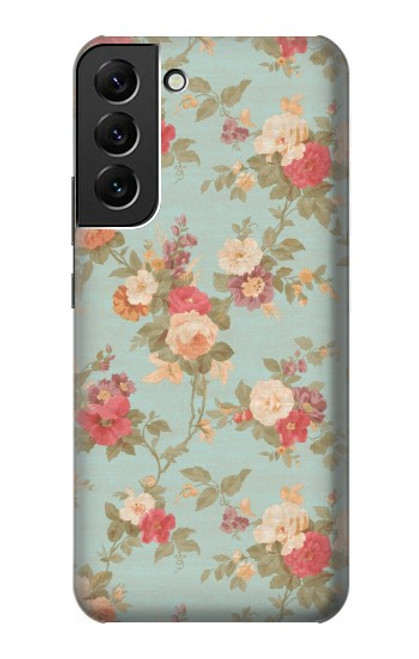 S3910 Vintage Rose Case For Samsung Galaxy S22 Plus