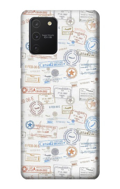 S3903 Travel Stamps Case For Samsung Galaxy S10 Lite