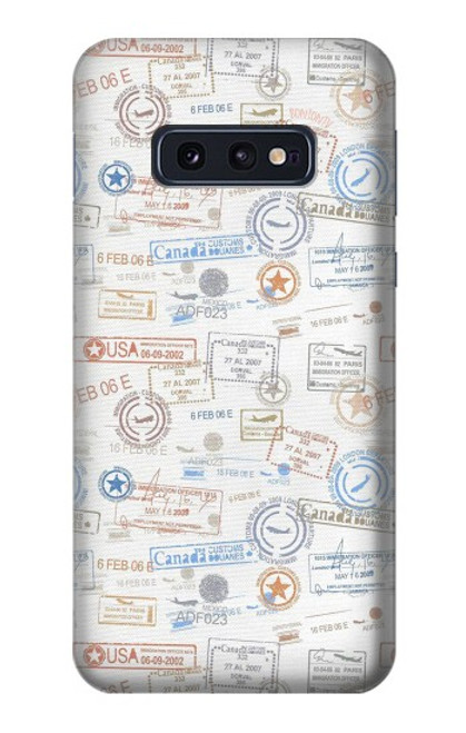 S3903 Travel Stamps Case For Samsung Galaxy S10e