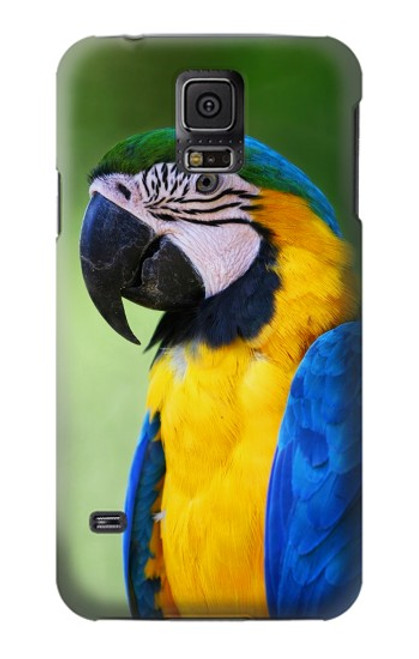 S3888 Macaw Face Bird Case For Samsung Galaxy S5