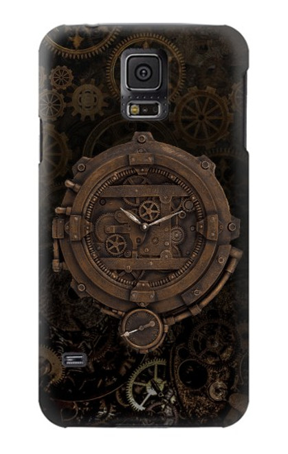 S3902 Steampunk Clock Gear Case For Samsung Galaxy S5