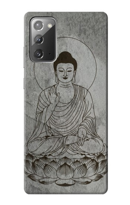 S3873 Buddha Line Art Case For Samsung Galaxy Note 20