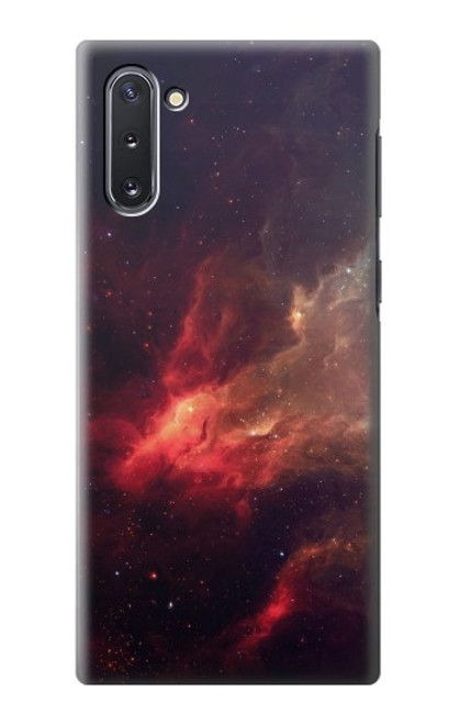 S3897 Red Nebula Space Case For Samsung Galaxy Note 10