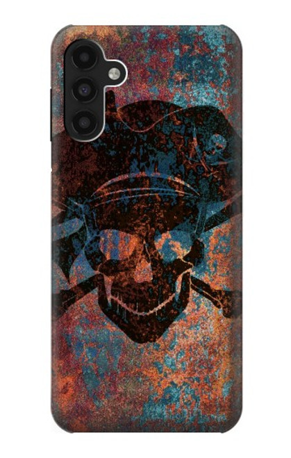S3895 Pirate Skull Metal Case For Samsung Galaxy A13 4G