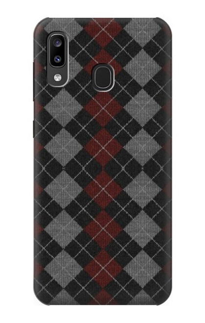S3907 Sweater Texture Case For Samsung Galaxy A20, Galaxy A30