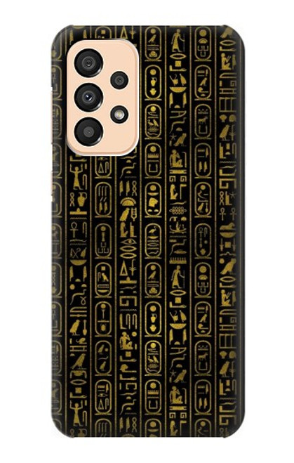 S3869 Ancient Egyptian Hieroglyphic Case For Samsung Galaxy A33 5G