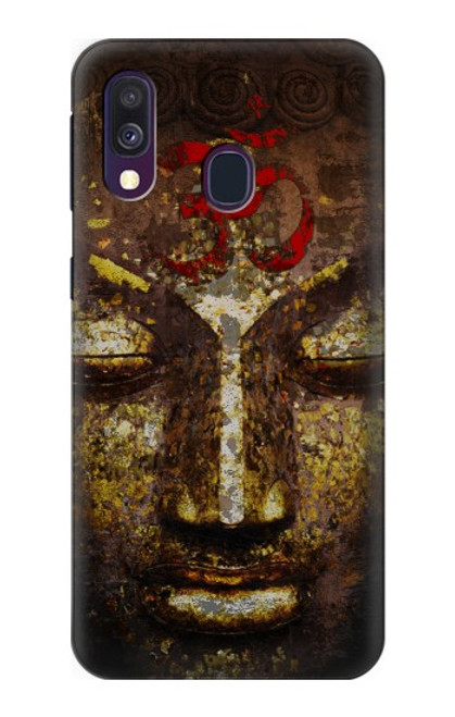 S3874 Buddha Face Ohm Symbol Case For Samsung Galaxy A40