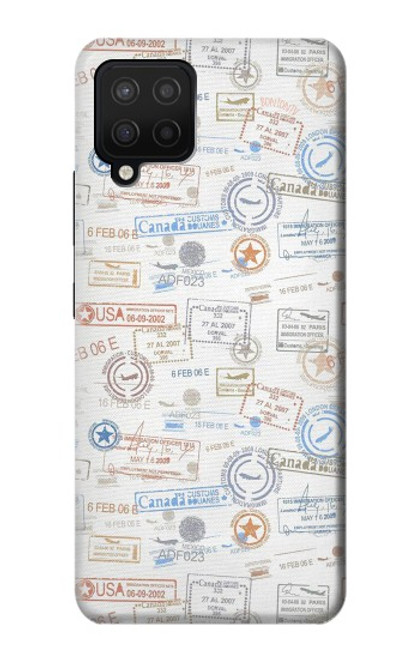 S3903 Travel Stamps Case For Samsung Galaxy A42 5G