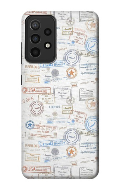 S3903 Travel Stamps Case For Samsung Galaxy A52s 5G