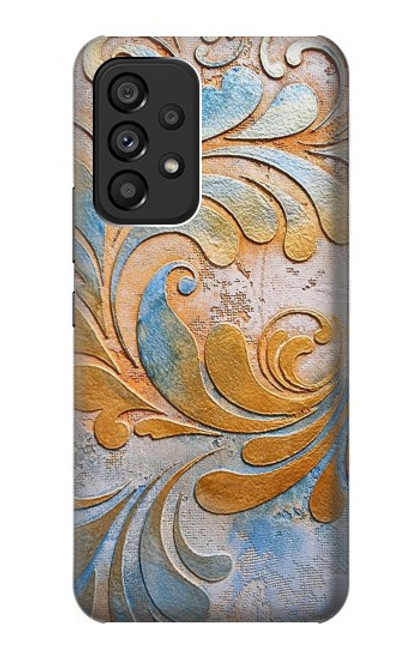 S3875 Canvas Vintage Rugs Case For Samsung Galaxy A53 5G