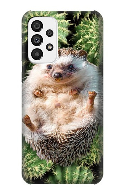 S3863 Pygmy Hedgehog Dwarf Hedgehog Paint Case For Samsung Galaxy A73 5G