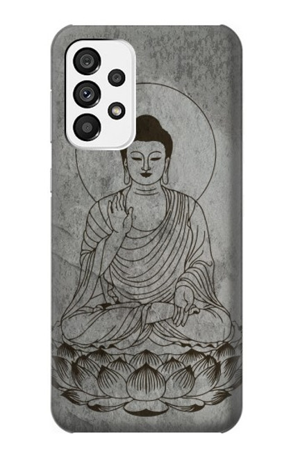 S3873 Buddha Line Art Case For Samsung Galaxy A73 5G