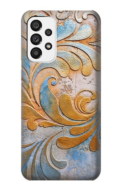 S3875 Canvas Vintage Rugs Case For Samsung Galaxy A73 5G