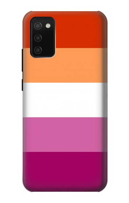 S3887 Lesbian Pride Flag Case For Samsung Galaxy A02s, Galaxy M02s  (NOT FIT with Galaxy A02s Verizon SM-A025V)