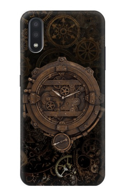 S3902 Steampunk Clock Gear Case For Samsung Galaxy A01