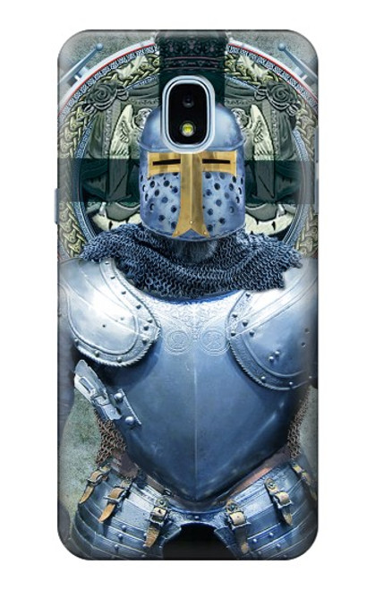 S3864 Medieval Templar Heavy Armor Knight Case For Samsung Galaxy J3 (2018), J3 Star, J3 V 3rd Gen, J3 Orbit, J3 Achieve, Express Prime 3, Amp Prime 3