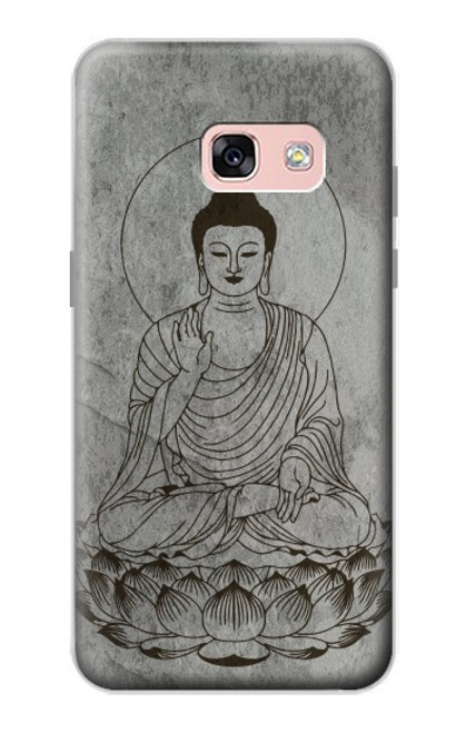 S3873 Buddha Line Art Case For Samsung Galaxy A3 (2017)