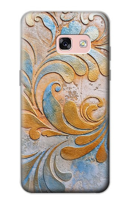 S3875 Canvas Vintage Rugs Case For Samsung Galaxy A3 (2017)