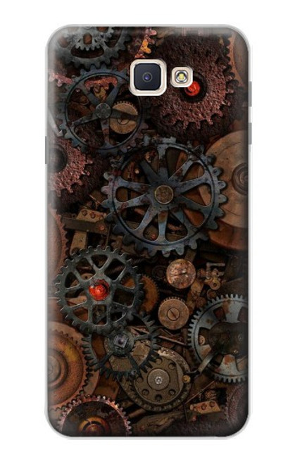S3884 Steampunk Mechanical Gears Case For Samsung Galaxy J7 Prime (SM-G610F)