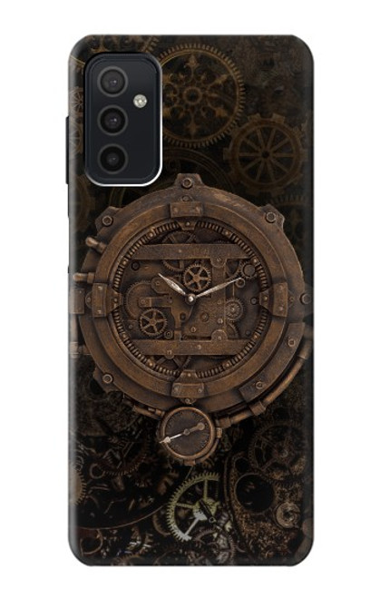 S3902 Steampunk Clock Gear Case For Samsung Galaxy M52 5G