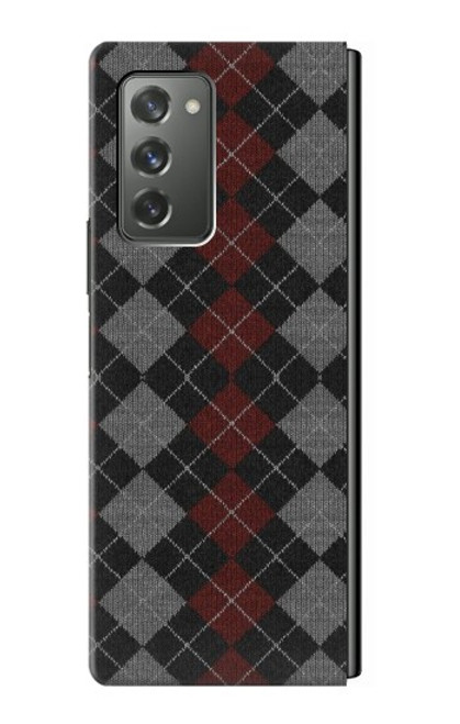 S3907 Sweater Texture Case For Samsung Galaxy Z Fold2 5G