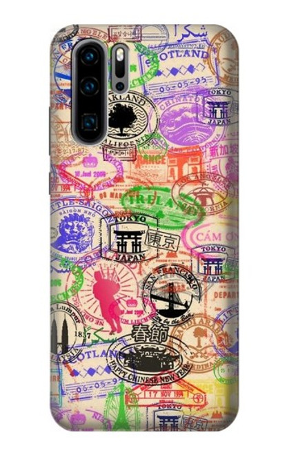 S3904 Travel Stamps Case For Huawei P30 Pro