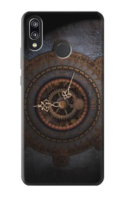 S3908 Vintage Clock Case For Huawei P20 Lite