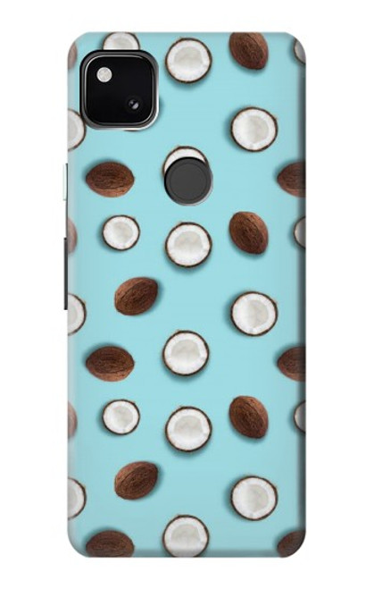 S3860 Coconut Dot Pattern Case For Google Pixel 4a