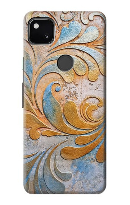 S3875 Canvas Vintage Rugs Case For Google Pixel 4a