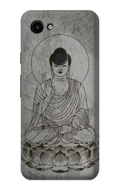 S3873 Buddha Line Art Case For Google Pixel 3a