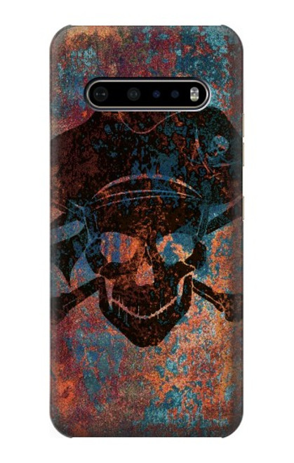 S3895 Pirate Skull Metal Case For LG V60 ThinQ 5G
