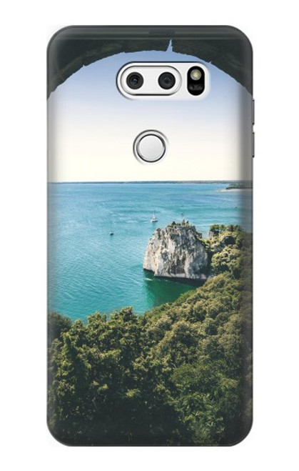 S3865 Europe Duino Beach Italy Case For LG V30, LG V30 Plus, LG V30S ThinQ, LG V35, LG V35 ThinQ