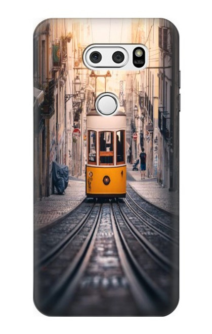 S3867 Trams in Lisbon Case For LG V30, LG V30 Plus, LG V30S ThinQ, LG V35, LG V35 ThinQ