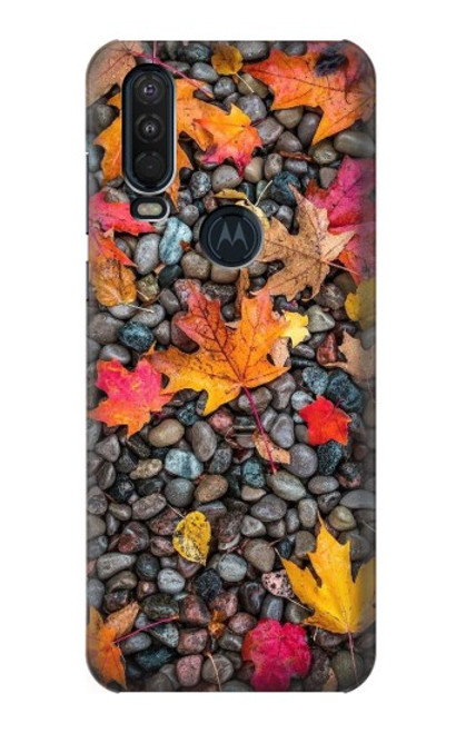 S3889 Maple Leaf Case For Motorola One Action (Moto P40 Power)