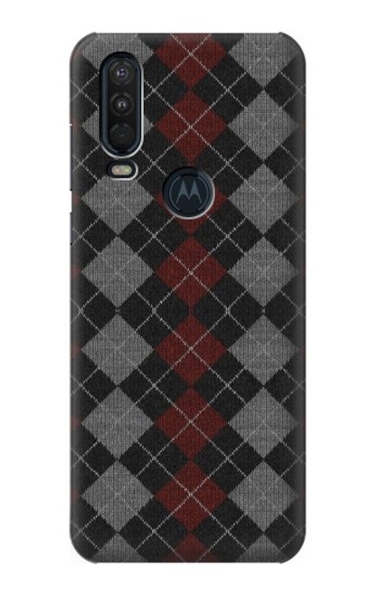 S3907 Sweater Texture Case For Motorola One Action (Moto P40 Power)