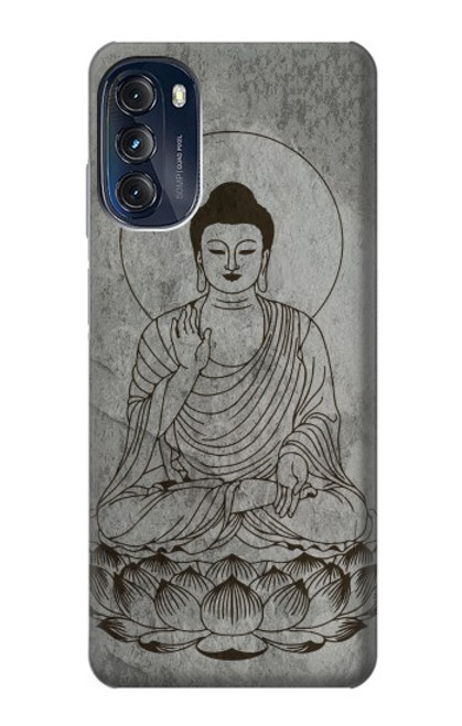 S3873 Buddha Line Art Case For Motorola Moto G (2022)