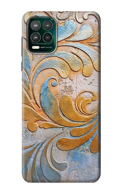 S3875 Canvas Vintage Rugs Case For Motorola Moto G Stylus 5G