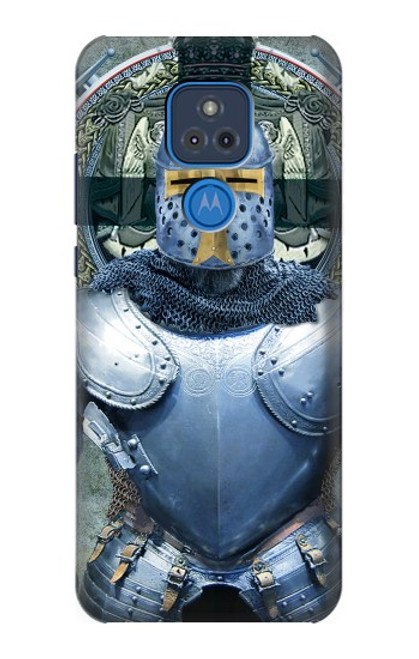 S3864 Medieval Templar Heavy Armor Knight Case For Motorola Moto G Play (2021)