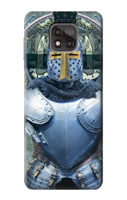 S3864 Medieval Templar Heavy Armor Knight Case For Motorola Moto G Power (2021)