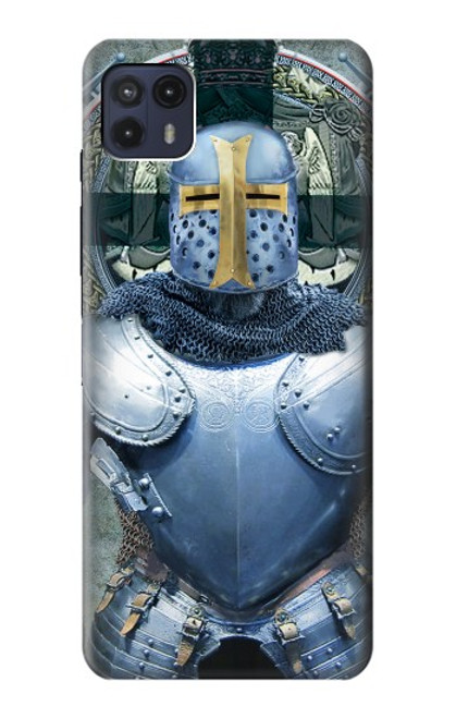 S3864 Medieval Templar Heavy Armor Knight Case For Motorola Moto G50 5G